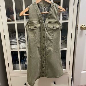 Free people Jean dress size 2